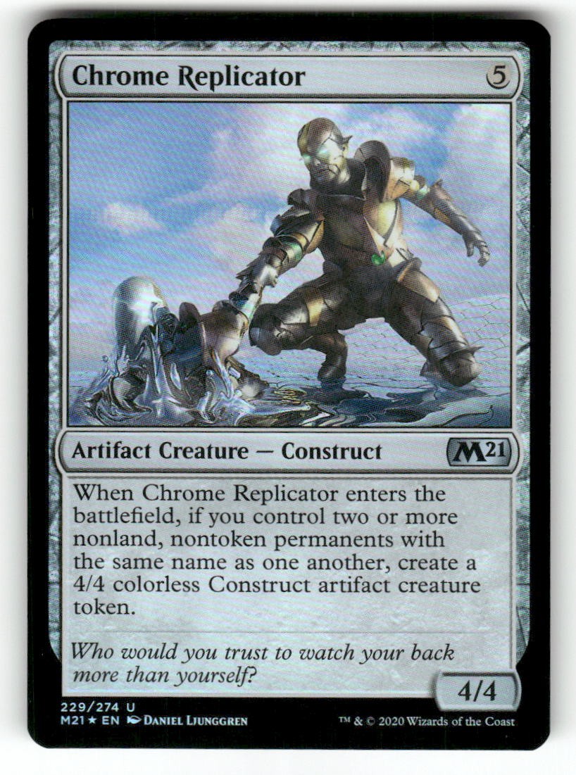 Chrome Replicator 229 Core Set 2021 Foil