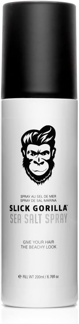 Slick Gorilla Sea Salt Spray for Men 200ml (6.76 fl oz) | Texturizing Sea Salt
