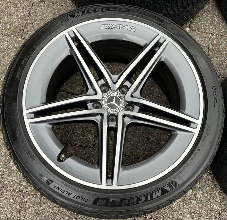 4 ORIGINAL 20" ALU WINTERRÄDER MERCEDES BENZ AMG GT X290 A2904010400 A2904010500 - Bild 4 von 4