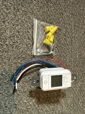 Intermatic ASCEND Standard 15 Amp 7-Day Indoor Programmable In-Wall Timer ST700W
