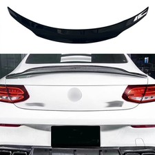 Für Mercedes C205 Coupe 2015-2021 Heckspoiler Sport Lippe Schwarz Glanz Für Mercedes C205 Coupe 2015-2021 Heckspoiler Sport Lippe Schwarz Glanz