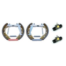 Bremsbackensatz hinten für Seat Ibiza 4 6J8 Skoda Fabia 1 6Y2 6Y3 6Y5 2 | 24438