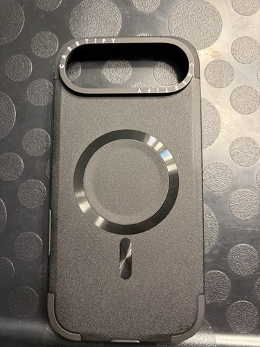 Casetify Magnetic Black Case for Apple MagSafe Qi Wireless Charging