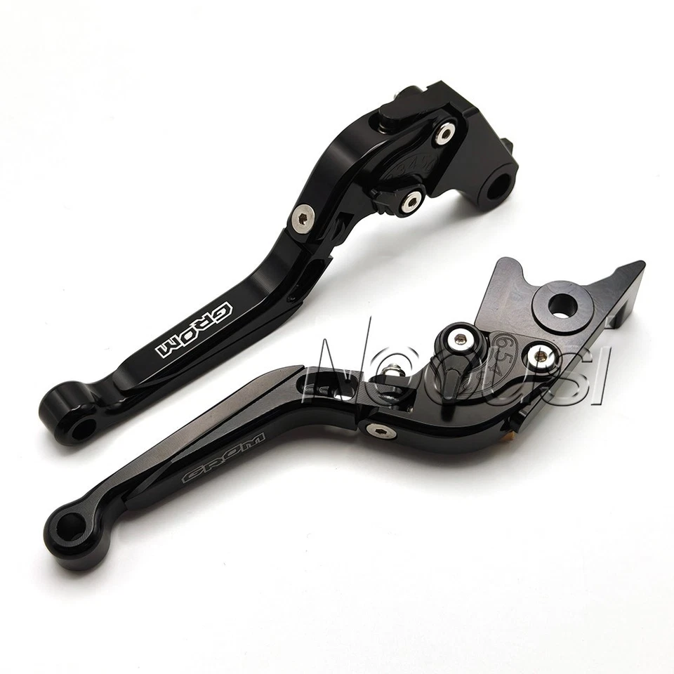 CNC Brake Clutch Levers For Honda Grom 125 2014-2025 MSX 125 Folding Extendable - Image 2 of 4