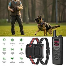 Training Collar Shock Wireless Electric Fence Containment System for 1/2/3 Dog