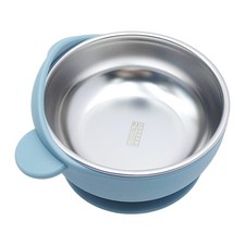 Baby Bowl with Suction Cup Anti-Slip Anti-Scald Silicone Toddler Suction Bowl