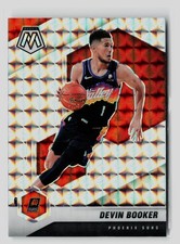2020-21 Panini Mosaic Devin Booker #33 Base Set Silver Mosaic