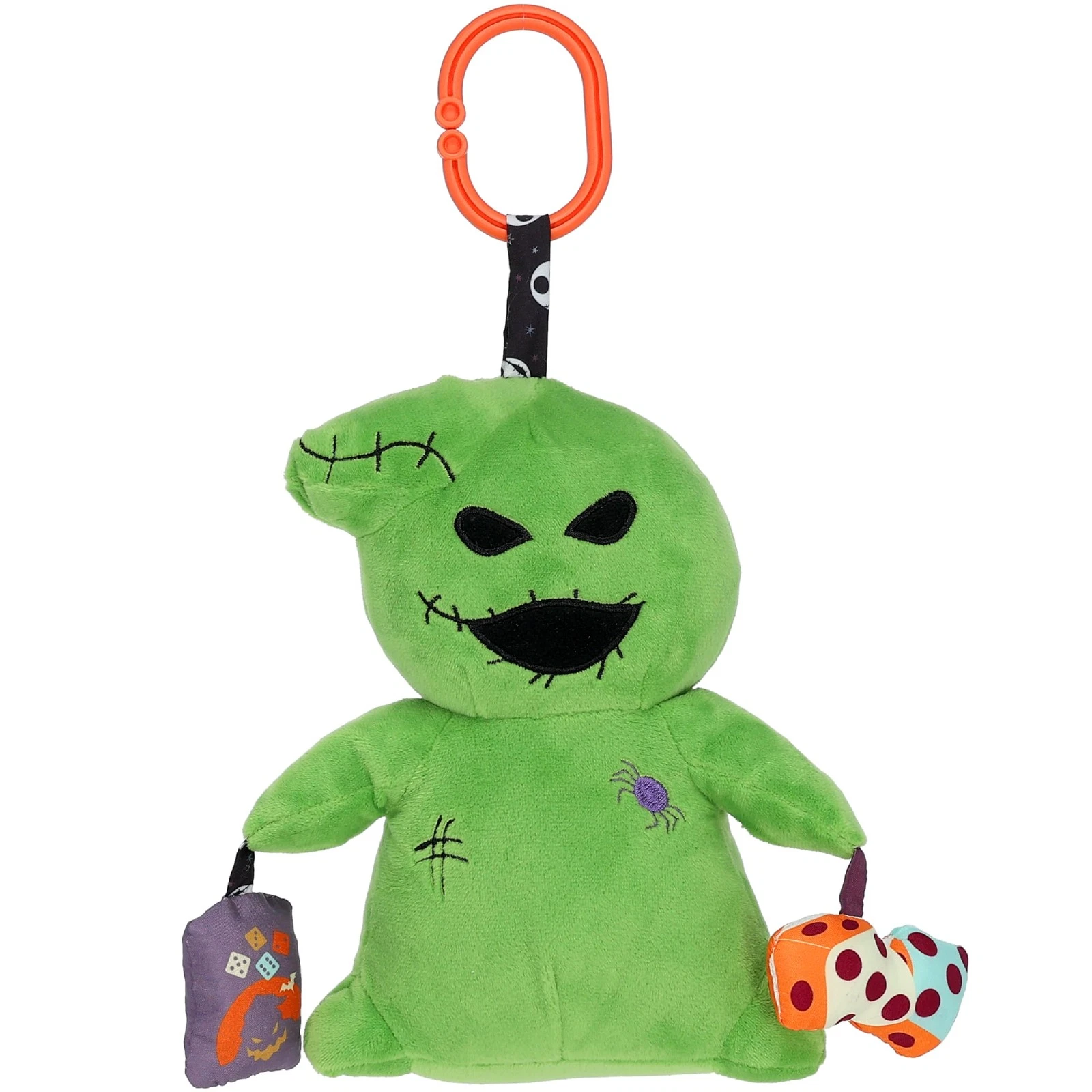 Disney Baby Oogie Boogie Soft Teething Toy Interactive Stroller Activity Toy