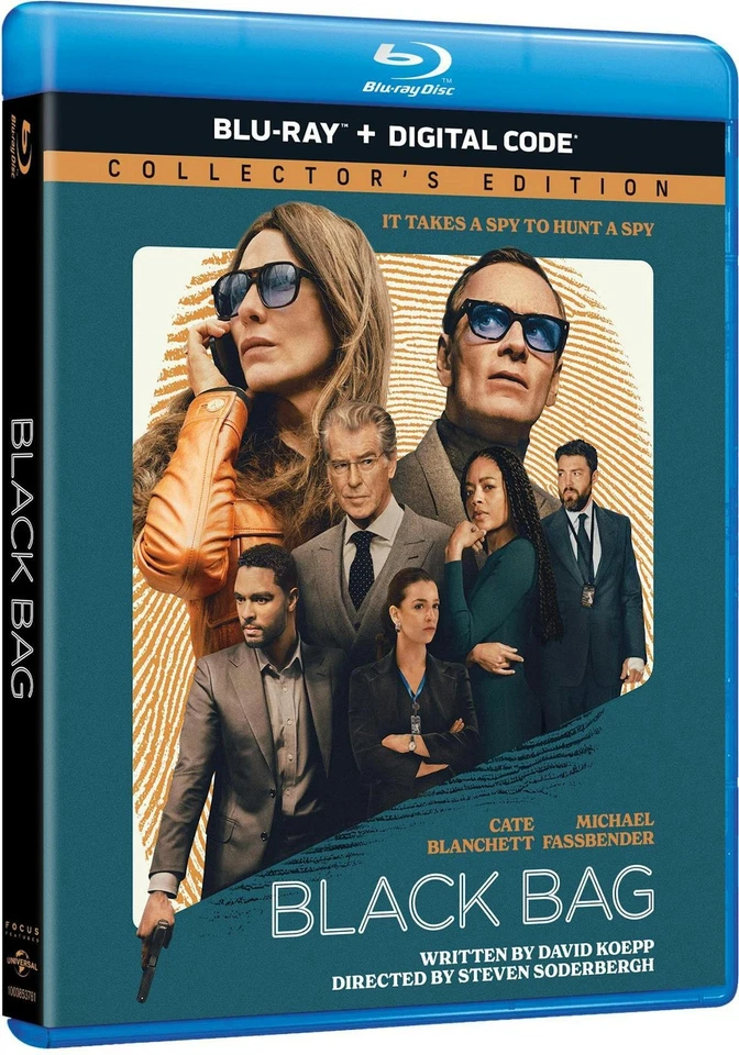 Black Bag - Collector's Edition Blu-ray + Digital Blu-ray  NEW Foto 3 de 4