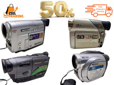 4er Set Medion MD 9021, JVC GR-D53E, Panasonic RX-22 & VDR-D100E Camcorder