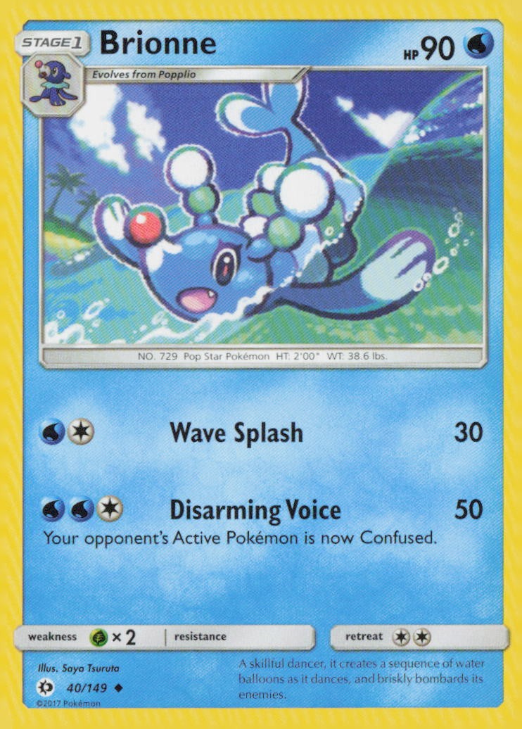 BRIONNE 40/149 SM BASE SET NM/M UC