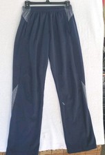 CHAMPION Gray Athletic Yoga Pants Elastic Waist Drawstring Pockets  Size 12-14 