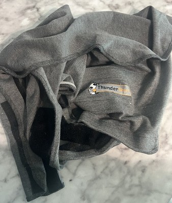 ThunderShirt  XL Dog Anxiety Jacket Gray hook loop Strap