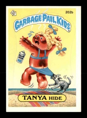 1986 Garbage Pail Kids B #202 Tanya Hide   EX X3596942
