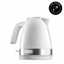 De'Longhi Active Line 1L 2000W Kettle White EU Plug
