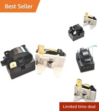 Reliable 3-Pin PTC Starter Relay with 4.7 Ohm Resistance for Refrigerators