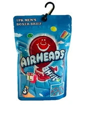 Airheads Candy Print Mens Boxer Briefs Large (36-38) Stretch Funny Gag Gift NIP