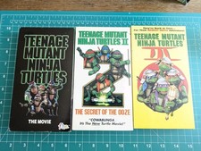 TEENAGE MUTANT NINJA TURTLES VHS LOT OF 3. Part 1, 2 3. TMNT Vintage 1990s
