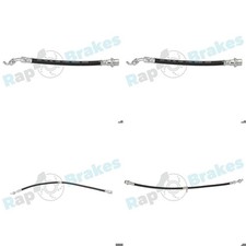 4x RAP BRAKES BREMSSCHLÄUCHE VORNE + HINTEN passend für TOYOTA COROLLA E12 VERSO
