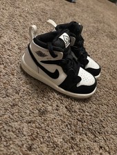 Nike Air Jordan 1 Mid SE TD Shoes Toddler Little Kids Size 7C  DM6217-001 