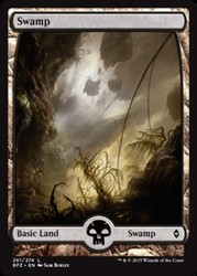 Swamp (261) Full Art - Battle for Zendikar