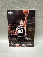 2003 Upper Deck Manu Ginobili Star Rookie Card RC #392 Spurs. rookie card picture