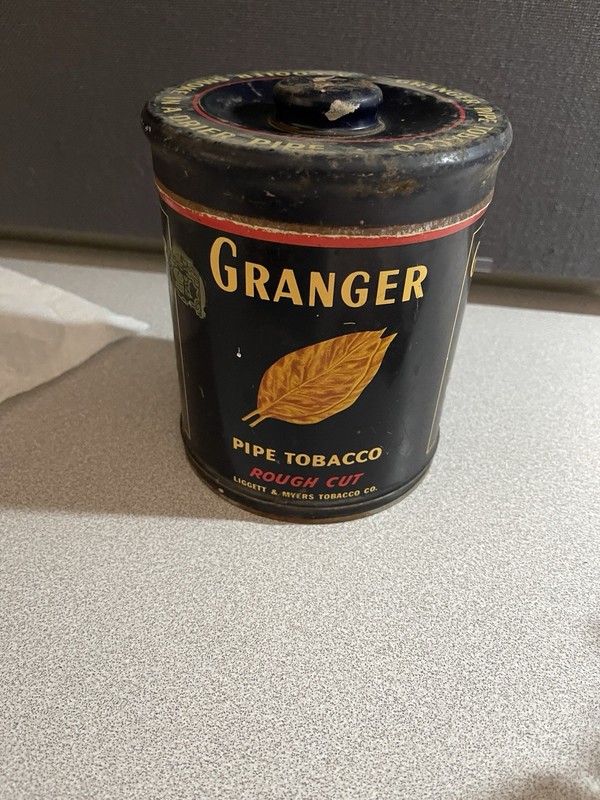 Granger Pipe Tobacco Canister