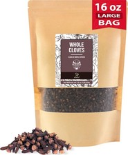 Soeos Whole Cloves 16 Ounce Bulk, Premium Quality Fresh Hand Picked Cloves Wh...