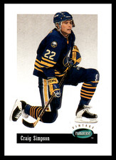 1994-95 Parkhurst Craig Simpson #V11 Buffalo Sabres Vintage NHL Hockey Base