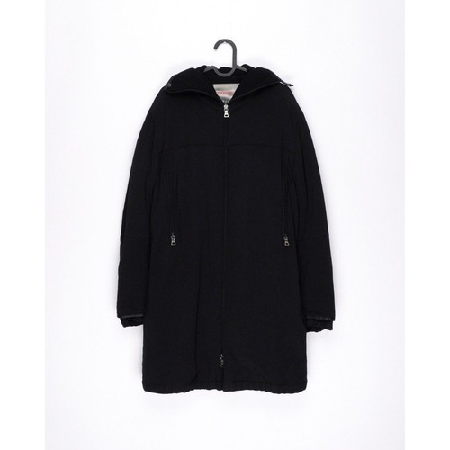 Prada FW1999 Ninja Nylon Black Balaclava Fleece Coat Jacket