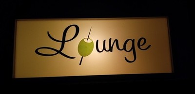 Todd Oldham Lighted Lounge Sign