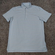 Vineyard Vines OTG Palmero Polo Shirt Mens Medium Stripe On The Go Performance