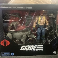 GI Joe Classified Series  125 Dreadnok Gnawgahyde Porkbell and Yobbo New