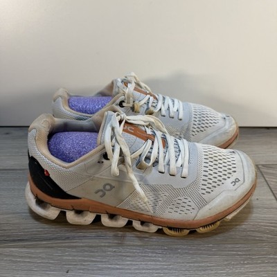 On Running Women's Cloudace Road Running Shoes Glacier Terracotta Size 7.5