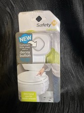 Safety 1st OutSmart Toilet Lock with Decoy Button HS288 Baby Safety Lock