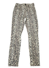 Joes Jeans Womens 24 The Charlie High Rise Skinny Ankle Leopard Print Denim