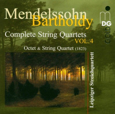 Felix Mendelssohn Bartholdy Sämtl.Streichquartette Vol.4 (CD)
