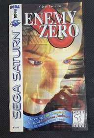Enemy Zero (Sega Saturn, 1997) w/Manual, Inserts