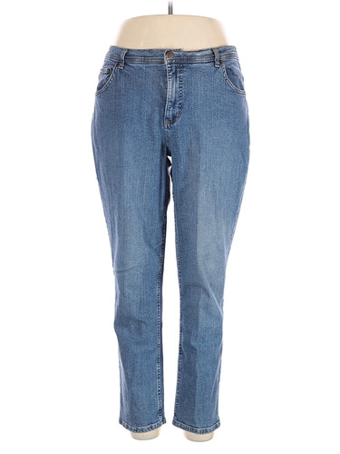 D&Co. Women Blue Jeans 18 Plus