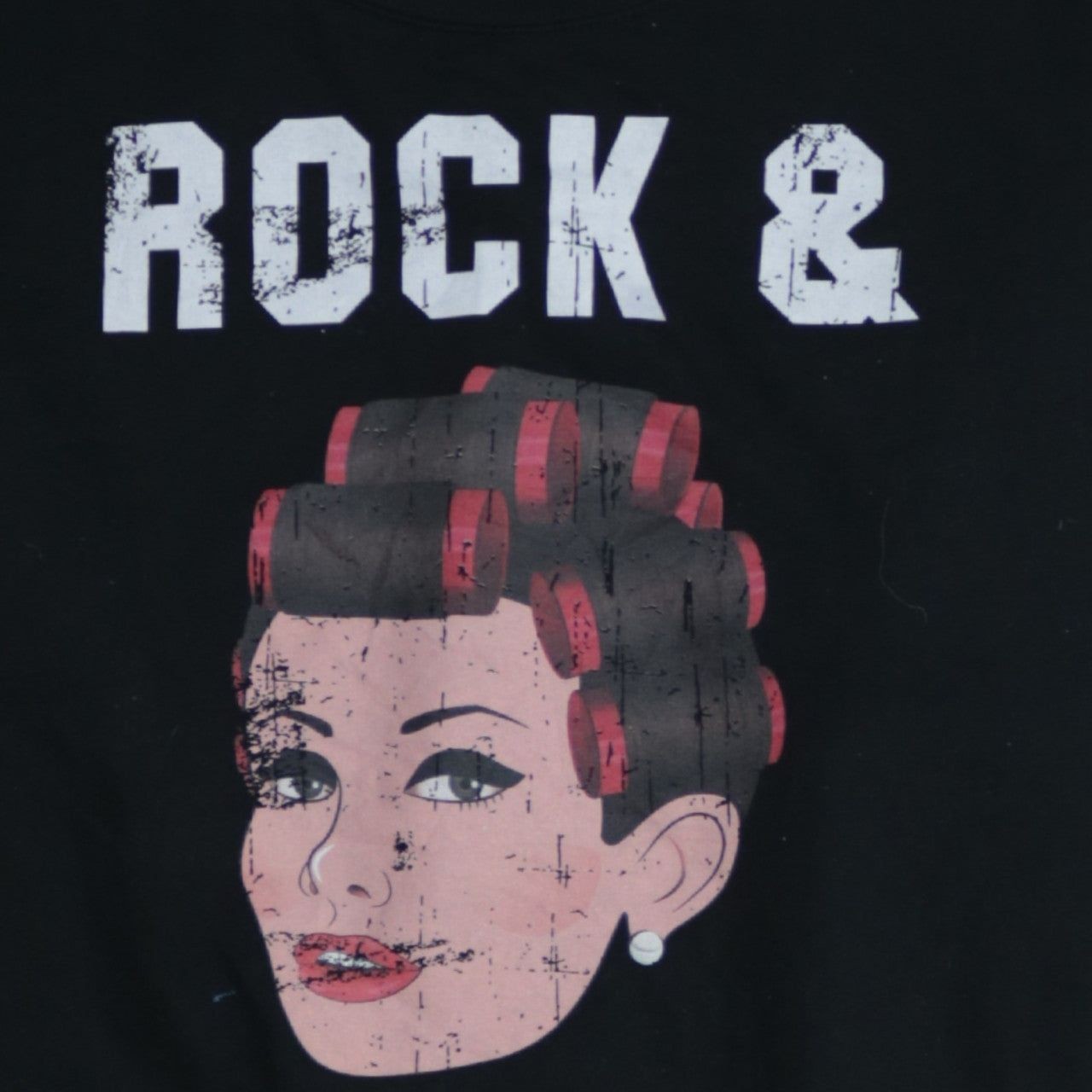 Retro Black Sweatshirt Mens Xl image 4