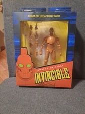 Diamond Select Amazon Original Invincible Robot Deluxe Action Figure 004 Series