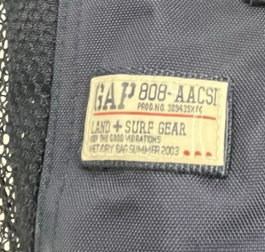 GAP Black/Red/Blue Gorpcore BackPack - image 3