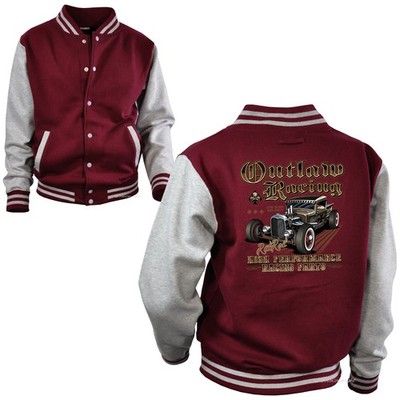 Hot Rod College Jacke Auto Oldtimer Kustom Speed Shop Racing Werkstatt *1012
