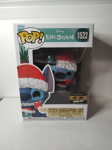 Funko Pop Disney #1522 puntada desenvolviendo regalo 2024 tema candente de vacaciones exclusivo