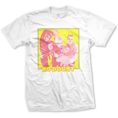 No Doubt Yellow Band Pose Gwen Stefani Official Tee T-Shirt Mens Unisex