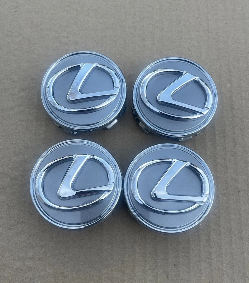 Tapacubos 4 piezas grises LEXUS CENTER llanta 62 mm para Lexus 4260330590 2006-2013 Foto 2 de 4