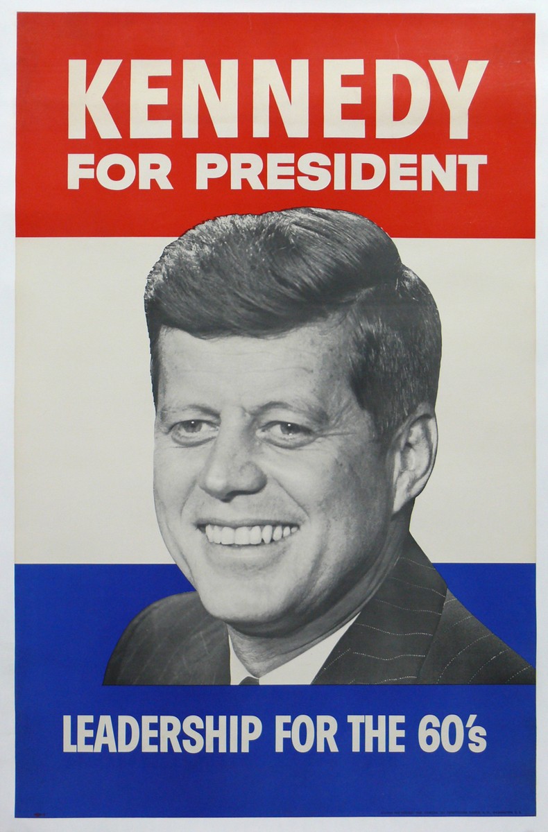 KENNEDY for PréSIDENT Rwmz - POSTER HQ 50x70cm d'une AFFICHE