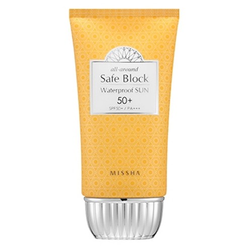 MISSHA All Around Safe Block Water proof Sun SPF50+ Sunscreen cream 50ml Korea