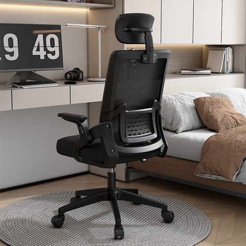 Mesh Office Chair Ergonomic Desk Chair Swivel Computer Home Task Chair Black