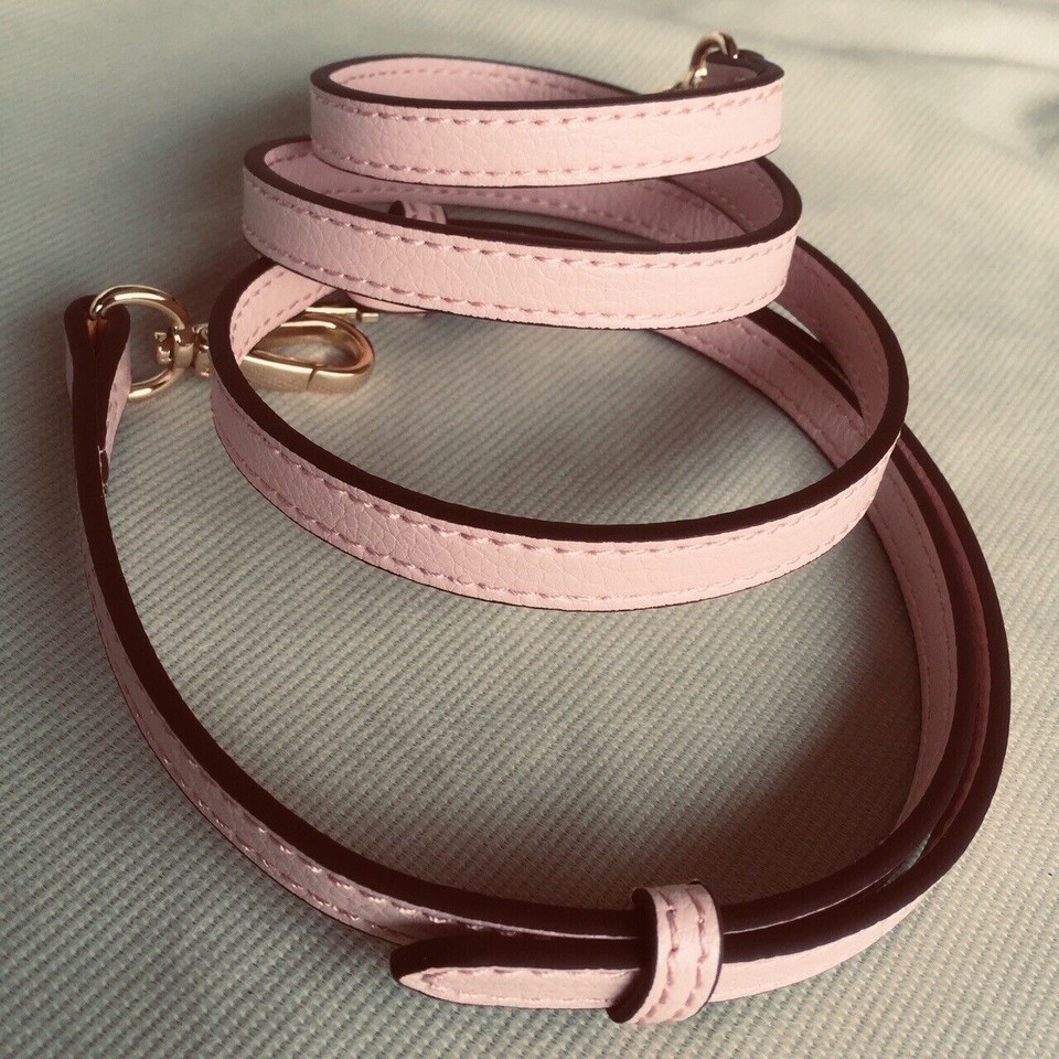 Pink Fixed Crossbody Vachetta Shoulder Strap Replacement For Louis